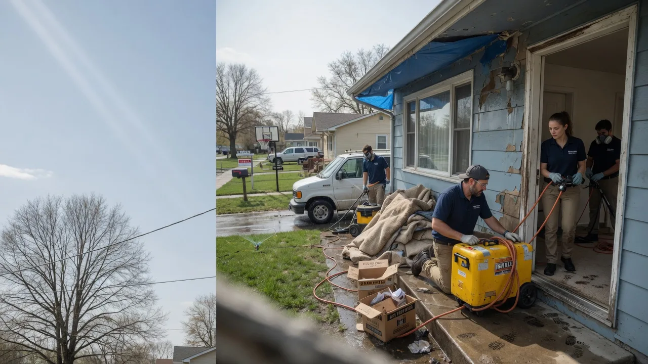 Basement Flood Cleanup in Wingo, KY near me